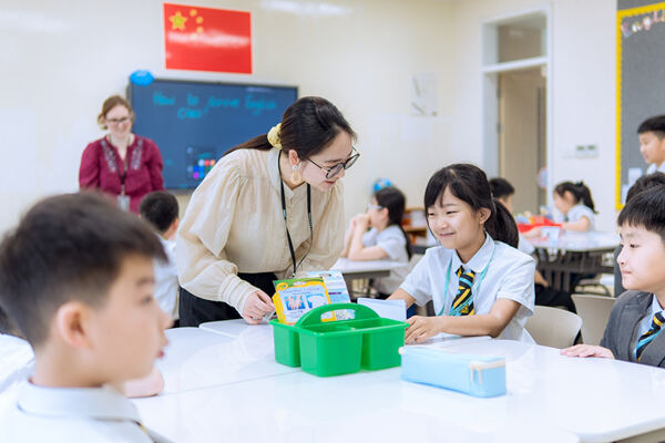 开学第一天,南通惠立学校